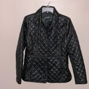 Ralph Lauren Black Quilted Jacket